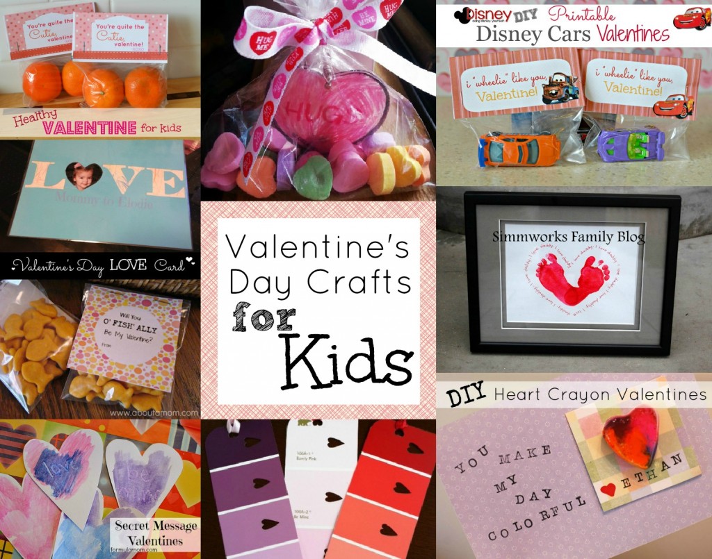Great Valentine's Day Crafts for Kids1024 x 805