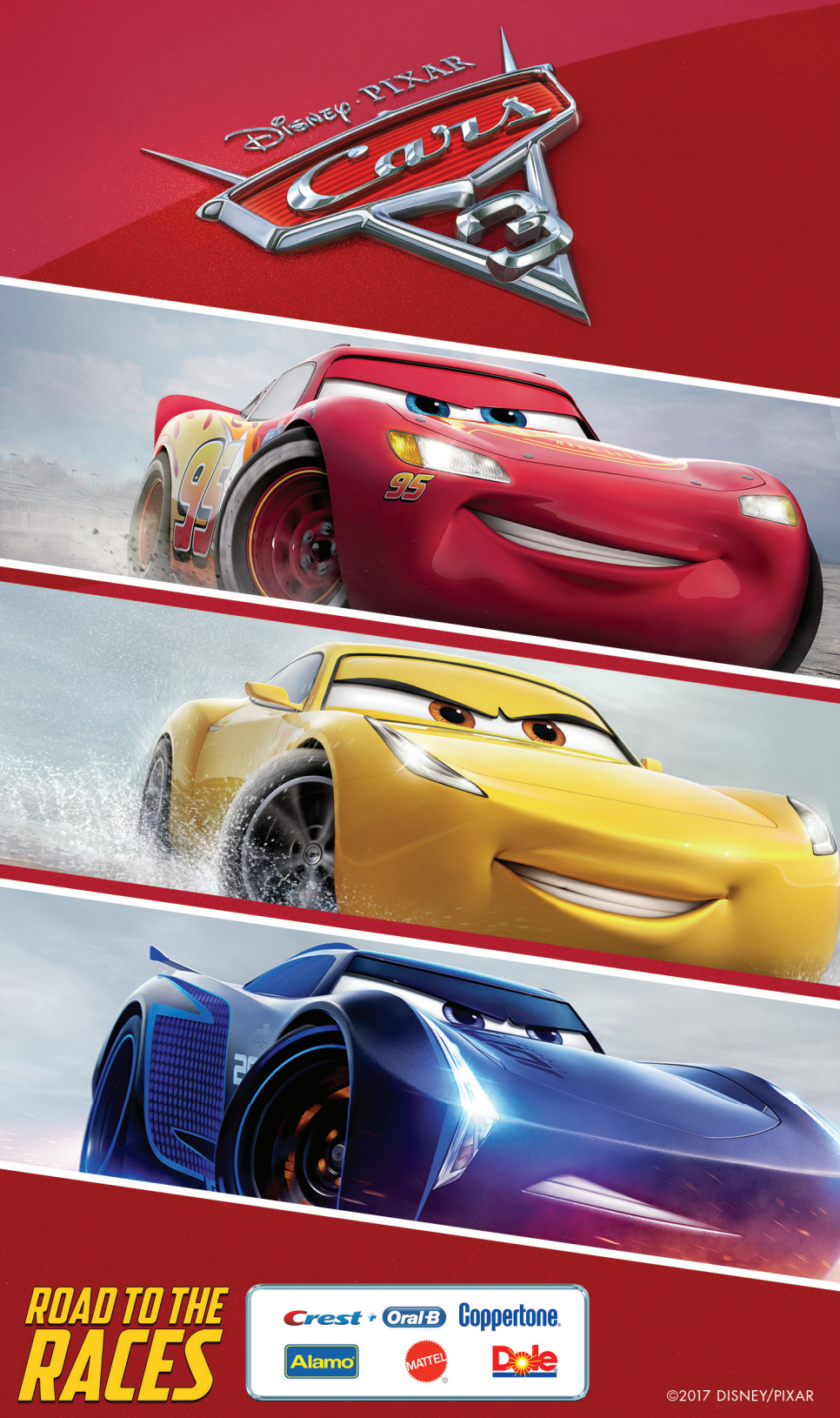 The CARS 3 Road to the Races Tour is in San Diego tomorrow June 6th at Belmont Park. Tons of freebies and photo opps with your favorite CARS 3 characters.