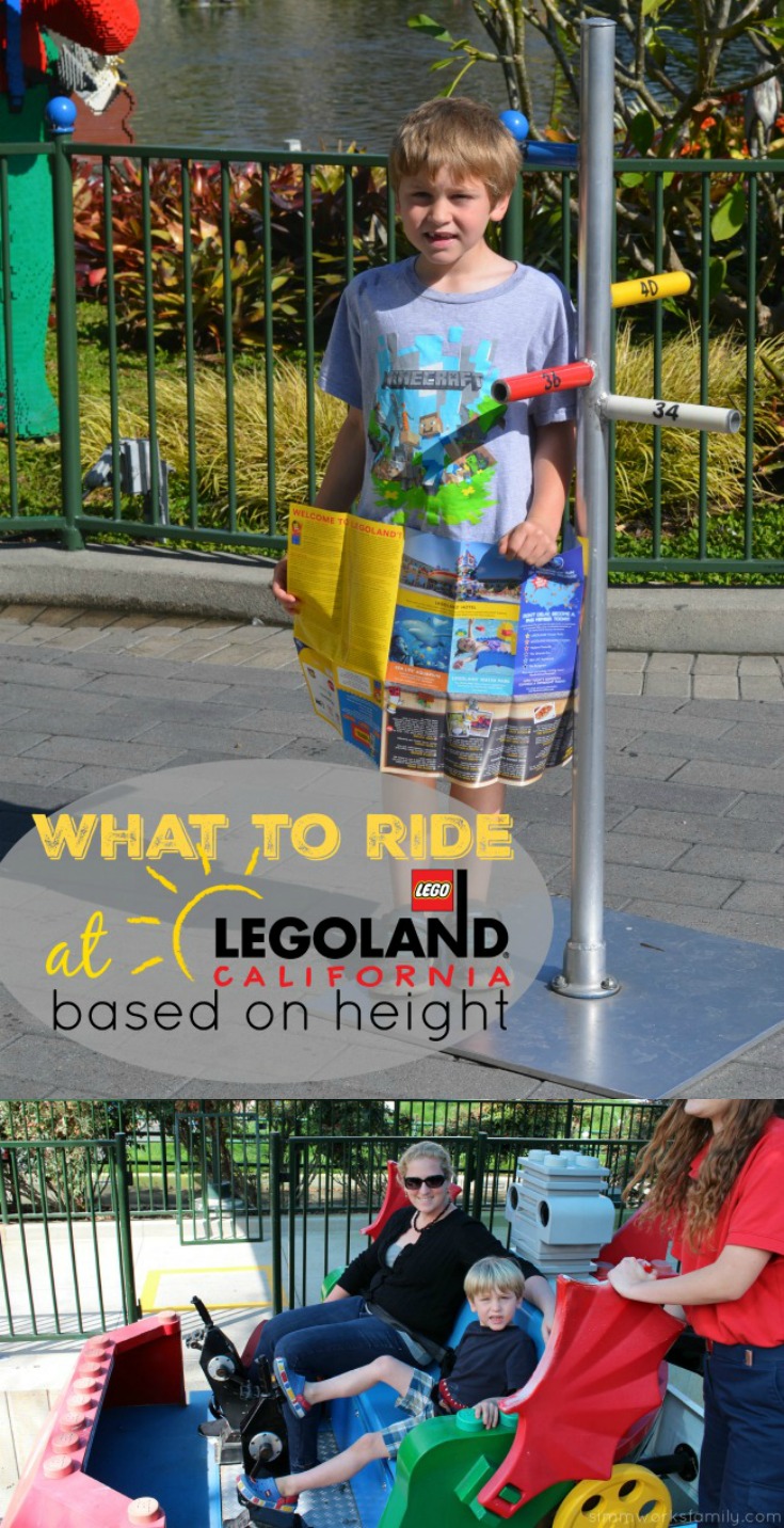 What to ride at Legoland California based on height - a complete guide to the park's rides and attractions for your next trip to Southern California.