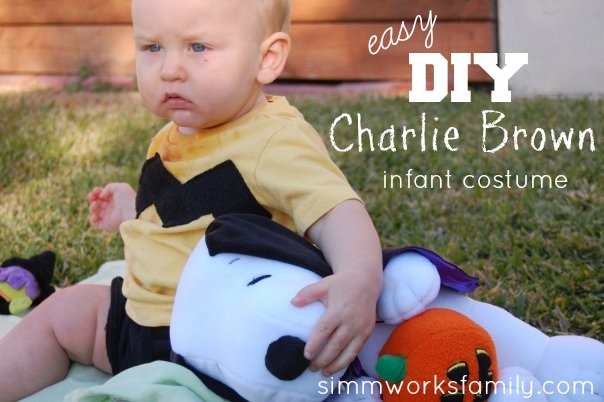 Charlie Brown Halloween Costume for Baby