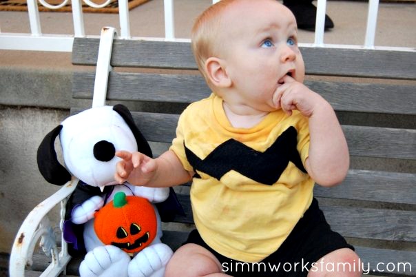 charlie brown halloween costume for baby 5