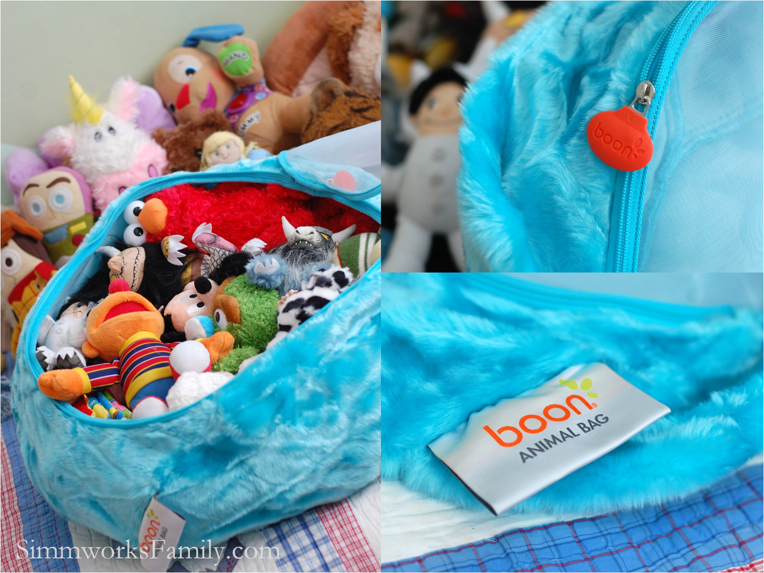 Boon Animal Bag - Making Toy Organization Fun! - A Crafty Spoonful