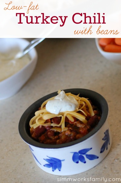 Turkey Chili with Beans