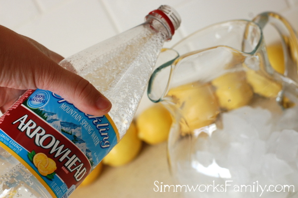 Sparkling Lemonade Iced Tea & Honey Lipton #FamilyTeaTime