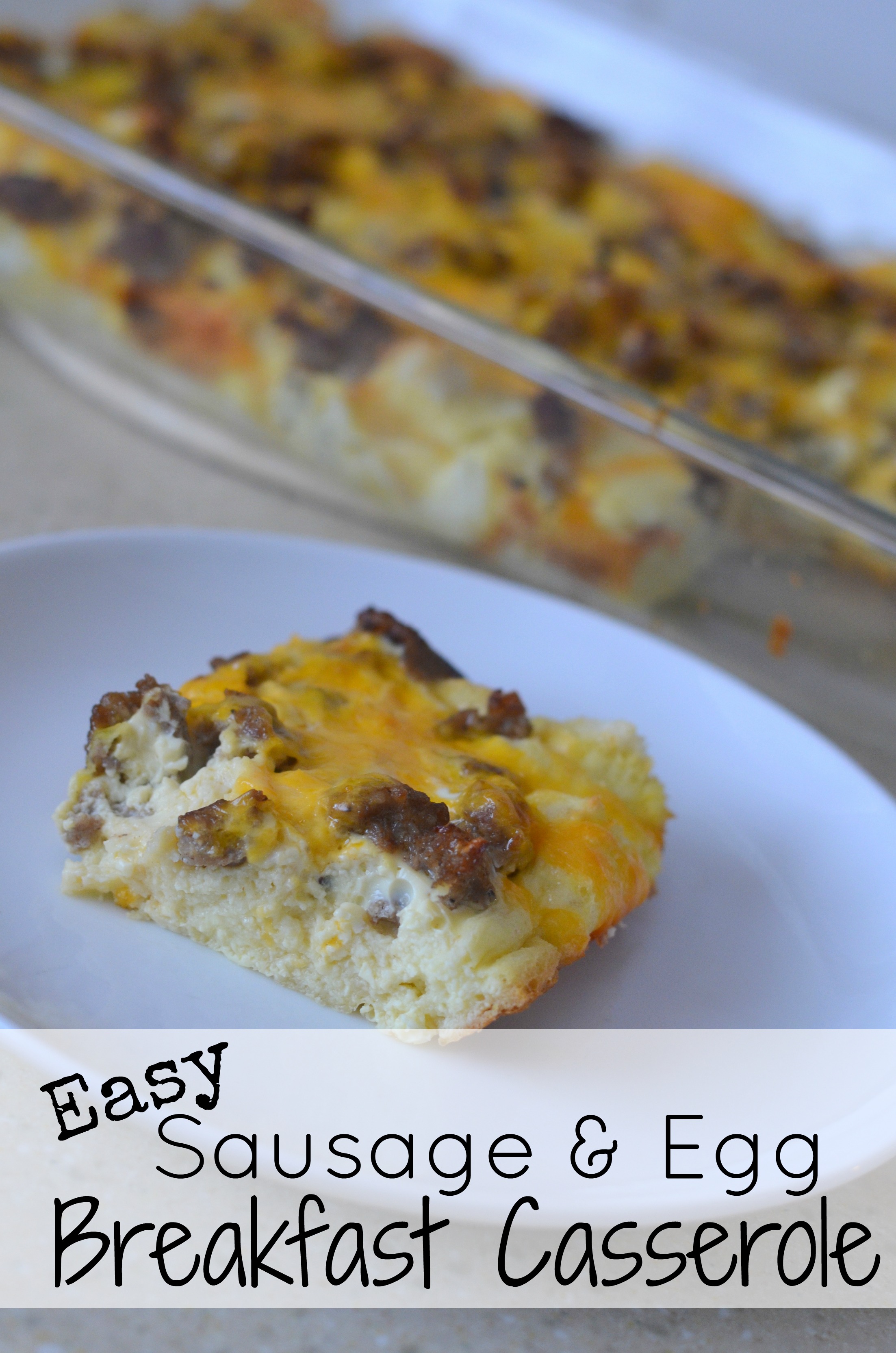 sausage and egg breakfast casserole