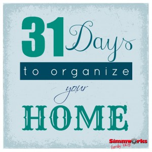 31 days to organize your home