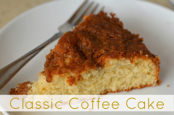 Classic Coffee Cake Recipe