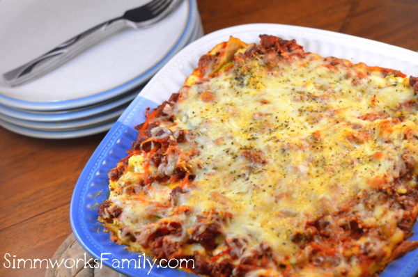 Turkey and Zucchini Lasagna