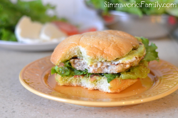 Guacamole Turkey Burger