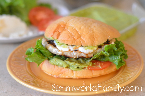 Guacamole Turkey Burger