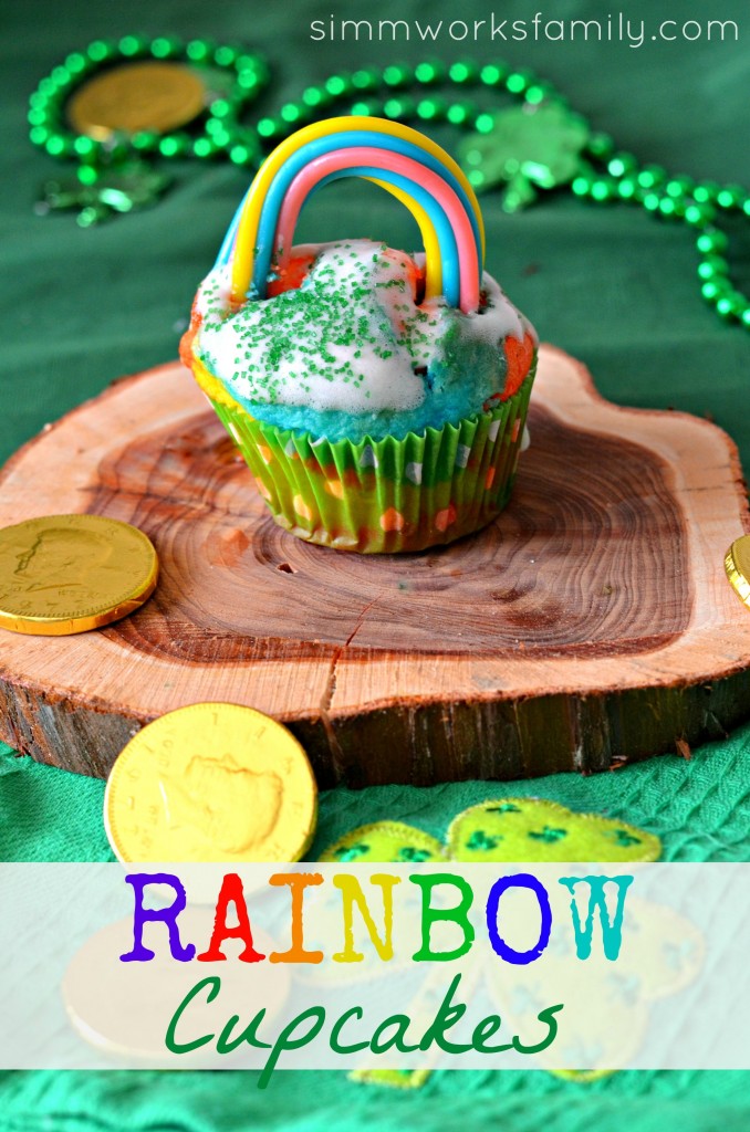 Rainbow Cupcakes