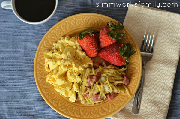 Hashbrown Casserole with Sausage