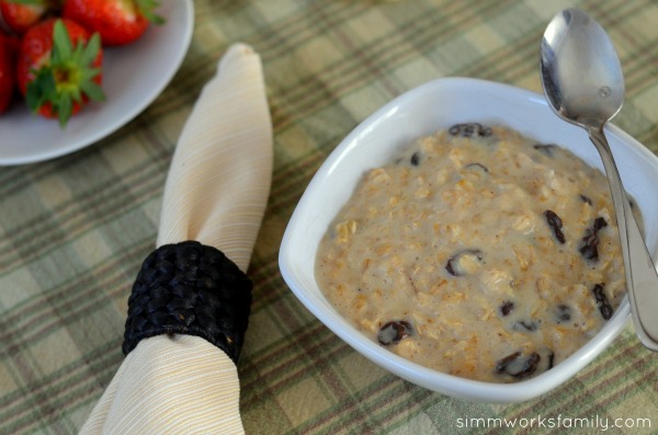 Homemade Cinnamon Raisin Oatmeal recipe