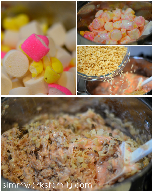 The Perfect Easter Sweet Treat - Peeps Rice Krispie Treats Recipe