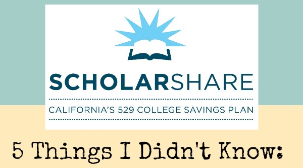 Scholarshare 529 Savings Plan 5 things