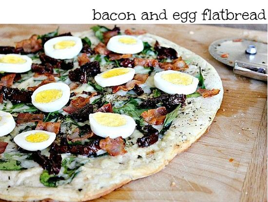 Tonya Staab Bacon and Egg Flatbread