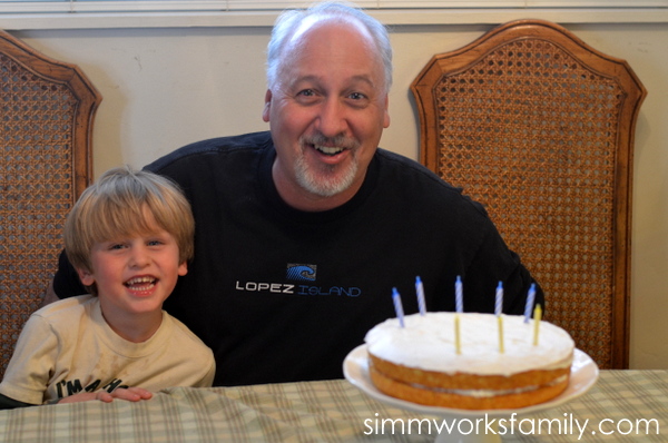 Ginger Ale Lemon Cake birthday smiles