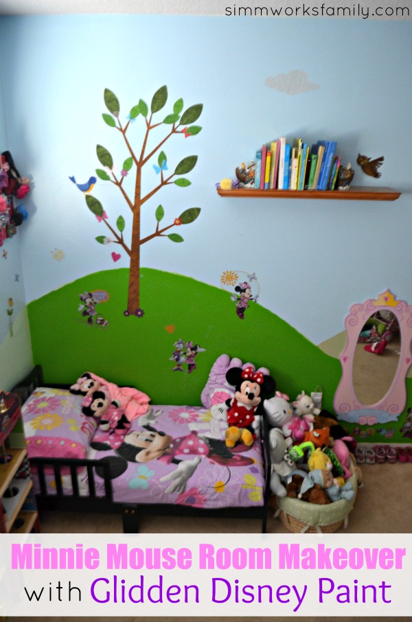 Minnie Mouse Fun with Glidden Disney Paint - final