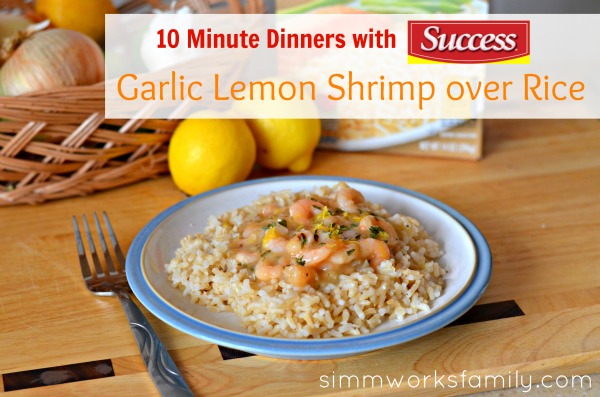 10 Minute Dinners Lemon Garlic Shrimp