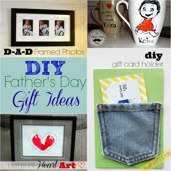 DIY Father's Day Gift Ideas collage