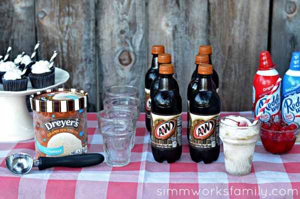 How to Make the Perfect Root Beer Float assembly line