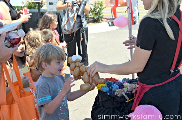 The Home Depot balloon animals