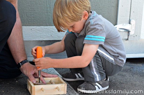 The Home Depot building a fooseball table