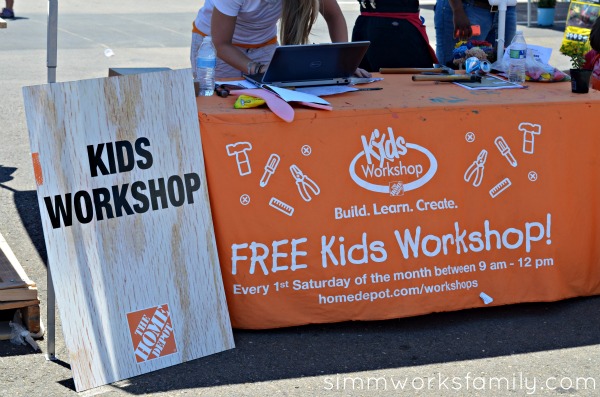 The Home Depot kids workshop