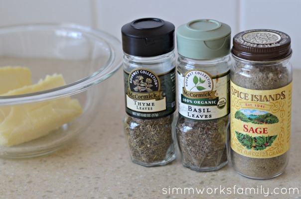 Herb Butter for Corn ingredients