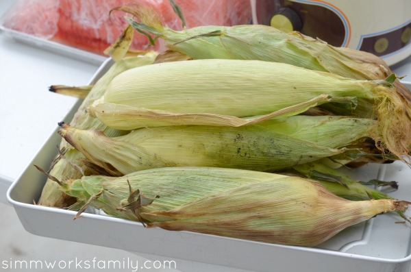 corn on the cob with herb butter roasted corn