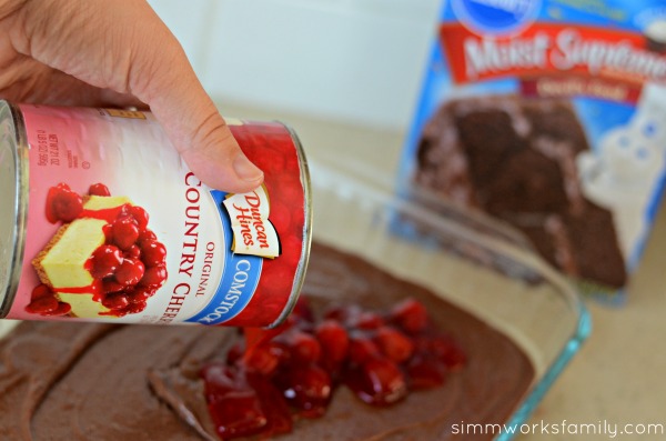 Easy Black Forest Cake mix