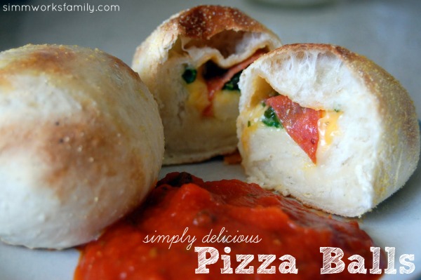 Simply Delicious Pizza Balls