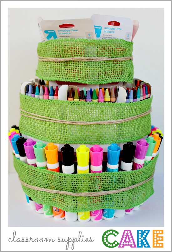 classroom supplies cake tonya staab