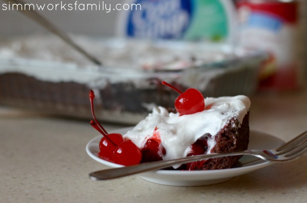 easy black forest cake served