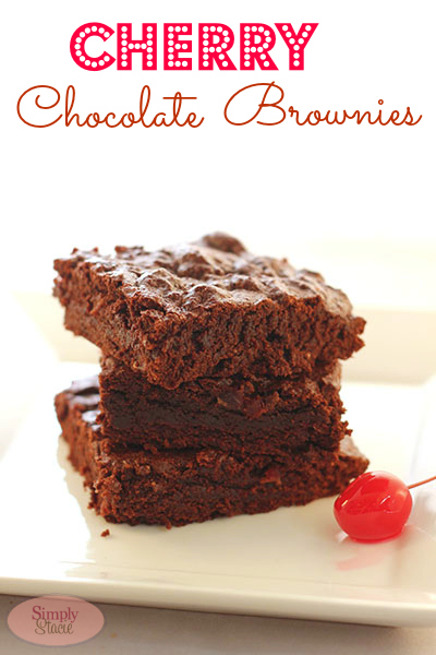 Cherry Chocolate Brownies