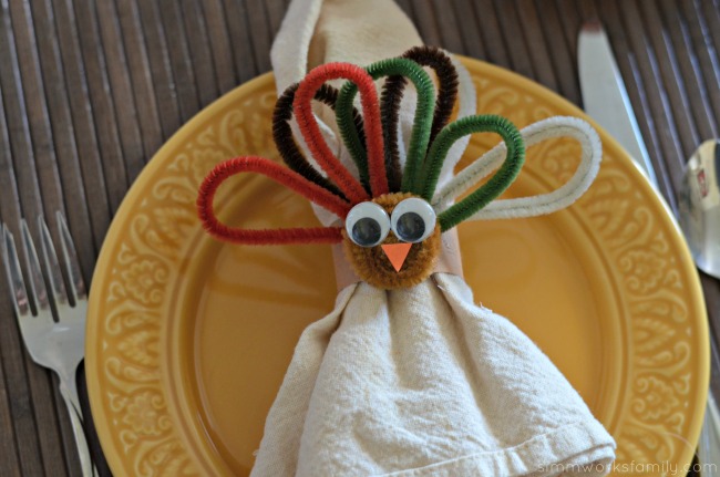 Easy DIY Thanksgiving Napkin Rings • Crafting my Home