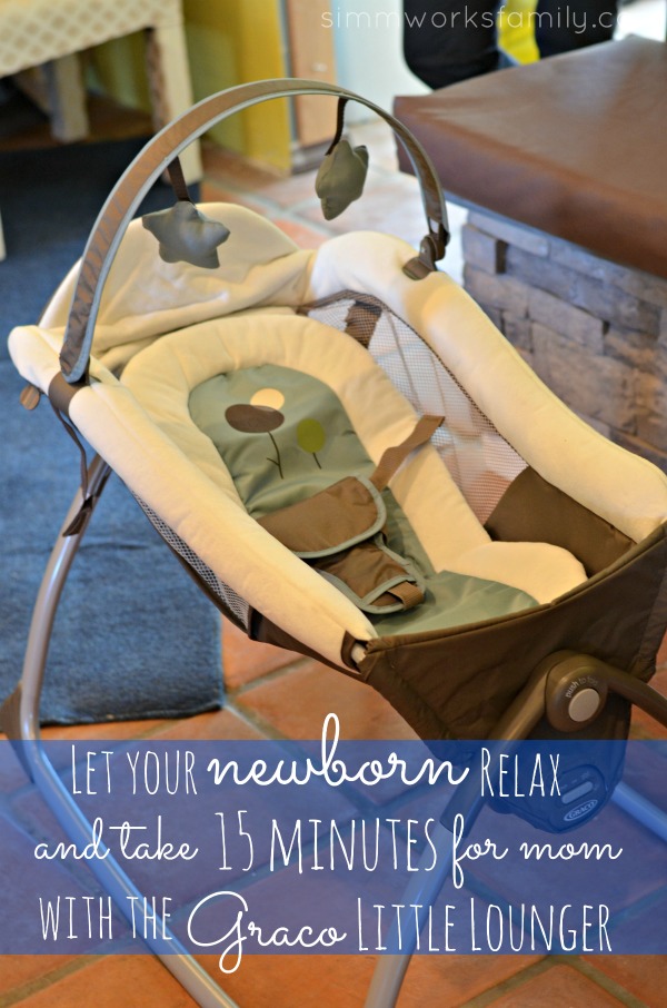 Take 15 Minutes for You with the Graco Little Lounger