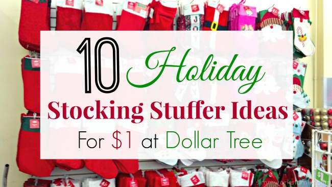 Holiday Stocking Stuffer Ideas from Dollar Tree