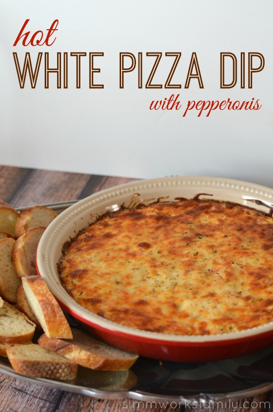Hot White Pizza Dip #LoveMyPhilly #shop