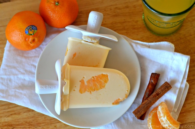 Orange Creamsicle Recipe and Zoku Pop Maker - Super Healthy Kids