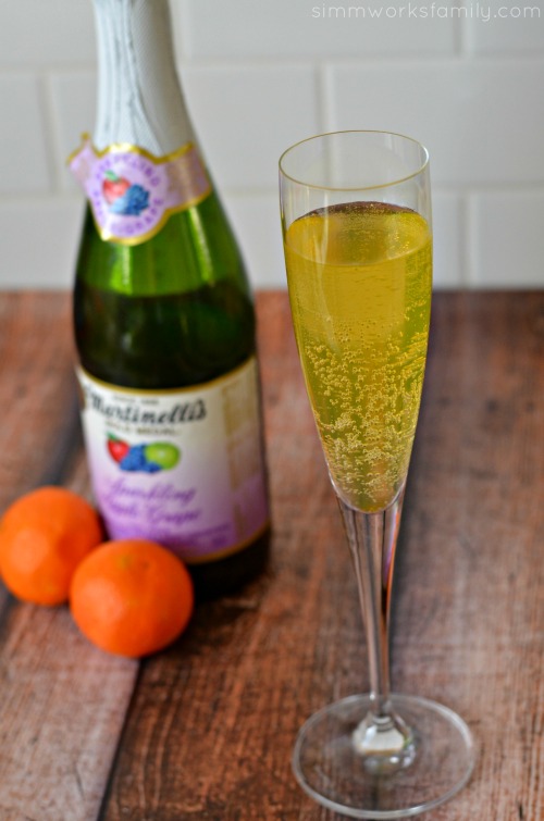 New Years with Kids Mocktail