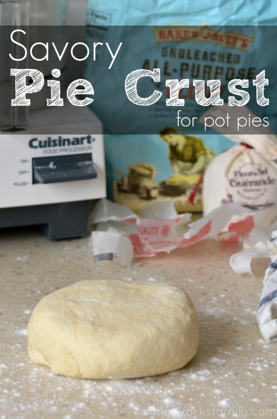 Savory Pie Crust for Pot Pies