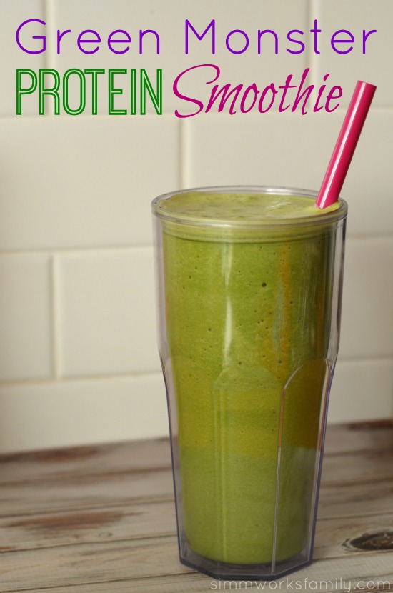 Green Monster Protein Smoothie 6 Ww