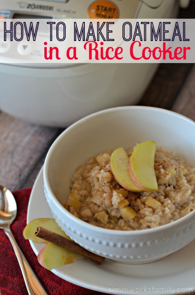 How to Make Oatmeal in a Rice Cooker // Tip Tuesdays with Angel