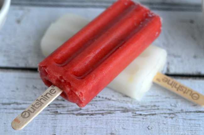 strawberry and coconut water #outshine frozen fruit bars