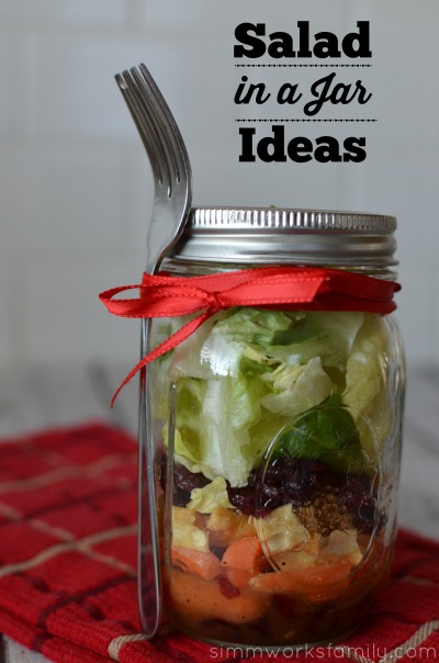 Salad In A Jar Ideas