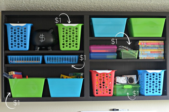 Dollar tree store office organization