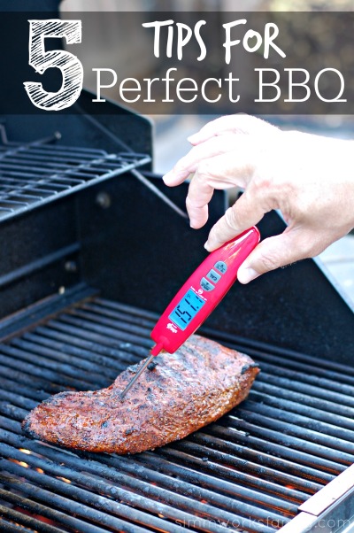 5 Tips for the Perfect Barbecue - get a perfect piece of meat every time!