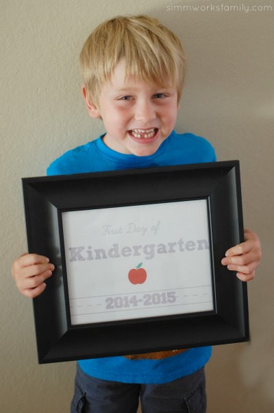 10 First Day of School Signs Ideas