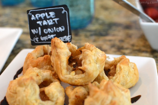 Easy Entertaining with Pepperidge Farm Puff Pastry Appetizers - apple tart